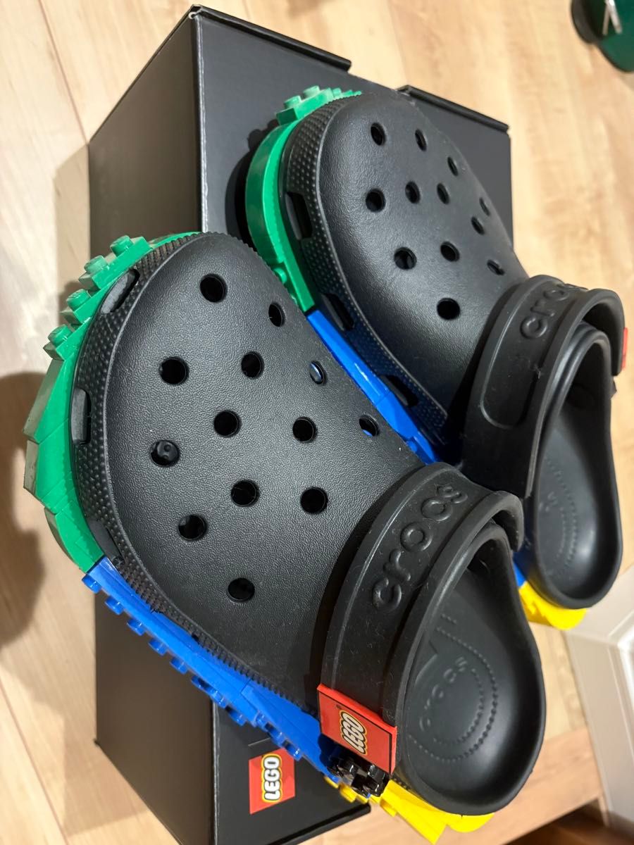 Crocs LEGO 联名款拖鞋 Crocs 黑色
