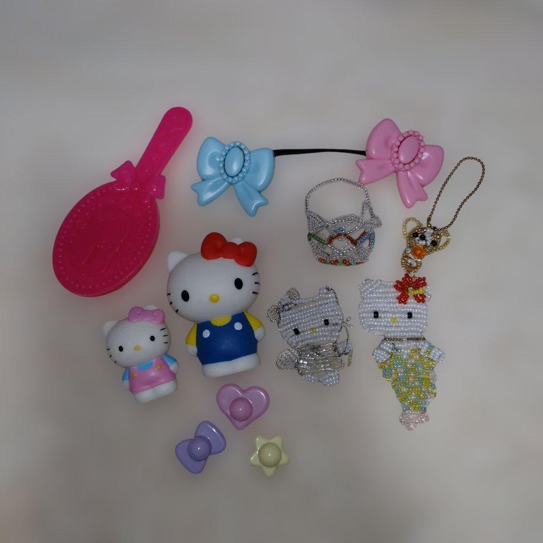 Hello Kitty Accessories Set Mascot Hair Accessory Meru-chan