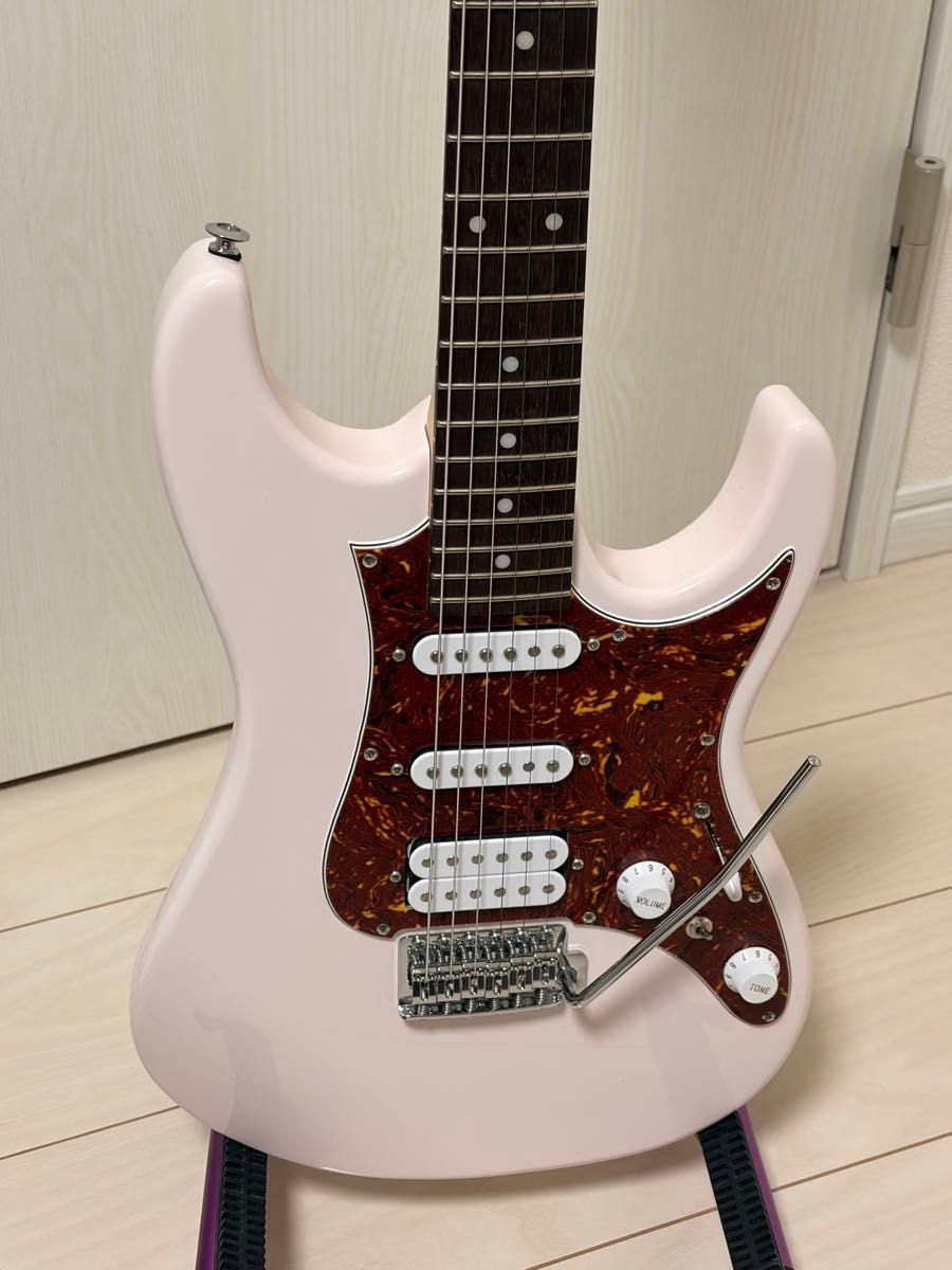 [[输入护板更换] Ibanez AZES40 PPK SSH Stratocaster 电吉他