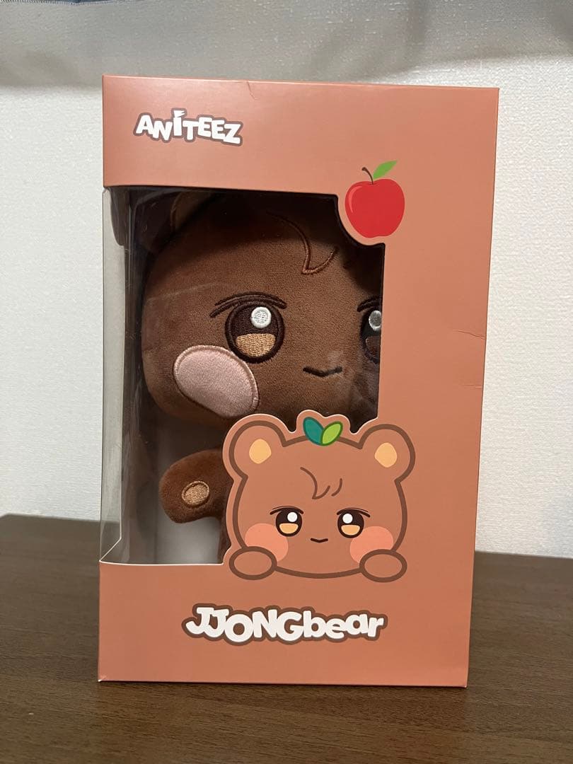 Ateez艾尼蒂斯约翰小熊玩偶