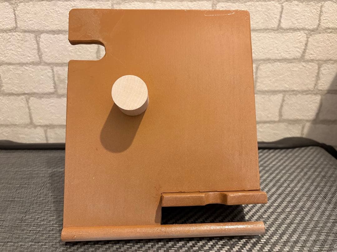 Summer Vacation Craft, Art Class, Summer Homework, Handmade, Wooden Smartphone Stand, Desk Holder