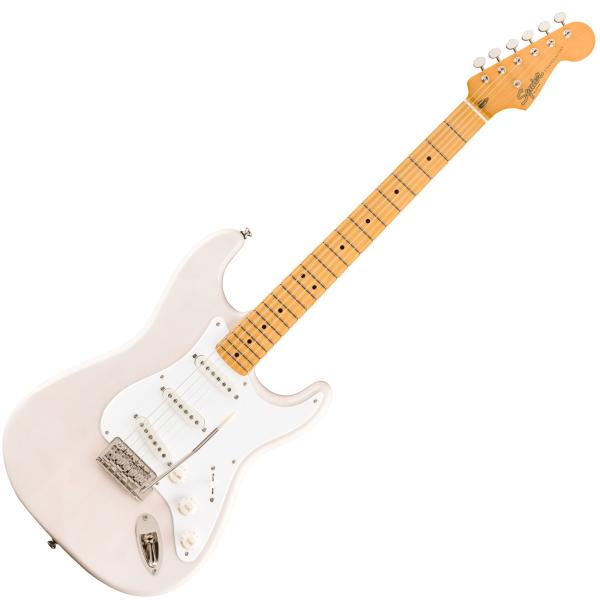 SQUIER(斯奎尔)经典复古50年代Stratocaster 白色浅黄 斯特拉托卡斯特 电吉他 费尔南德斯 WBL【万圣节特价】