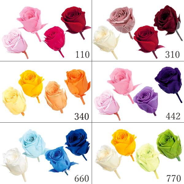 永生花 花材 当日发货 维维安·色彩混搭（24朵装） 永生花 斜挂花束 干花 花束 花环 大地农园