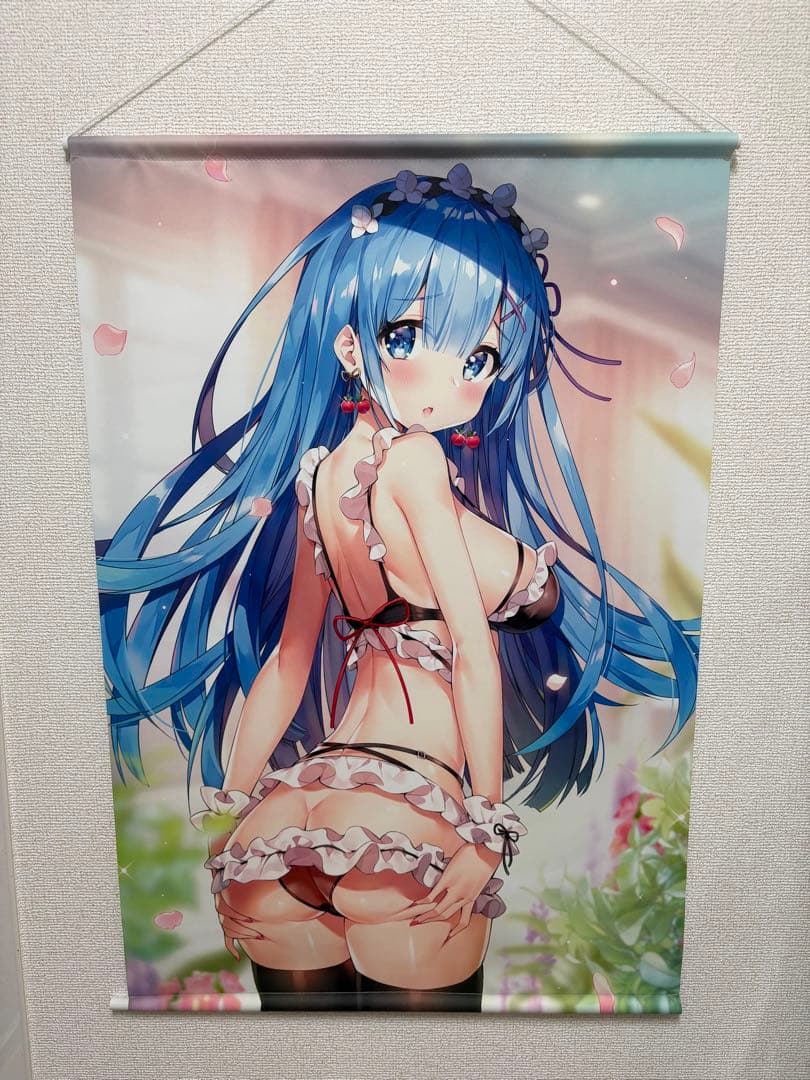 C97 Re:Zero - Starting Life in Another World Rem Ayami Hachigo B2 Tapestry Rem B Tape