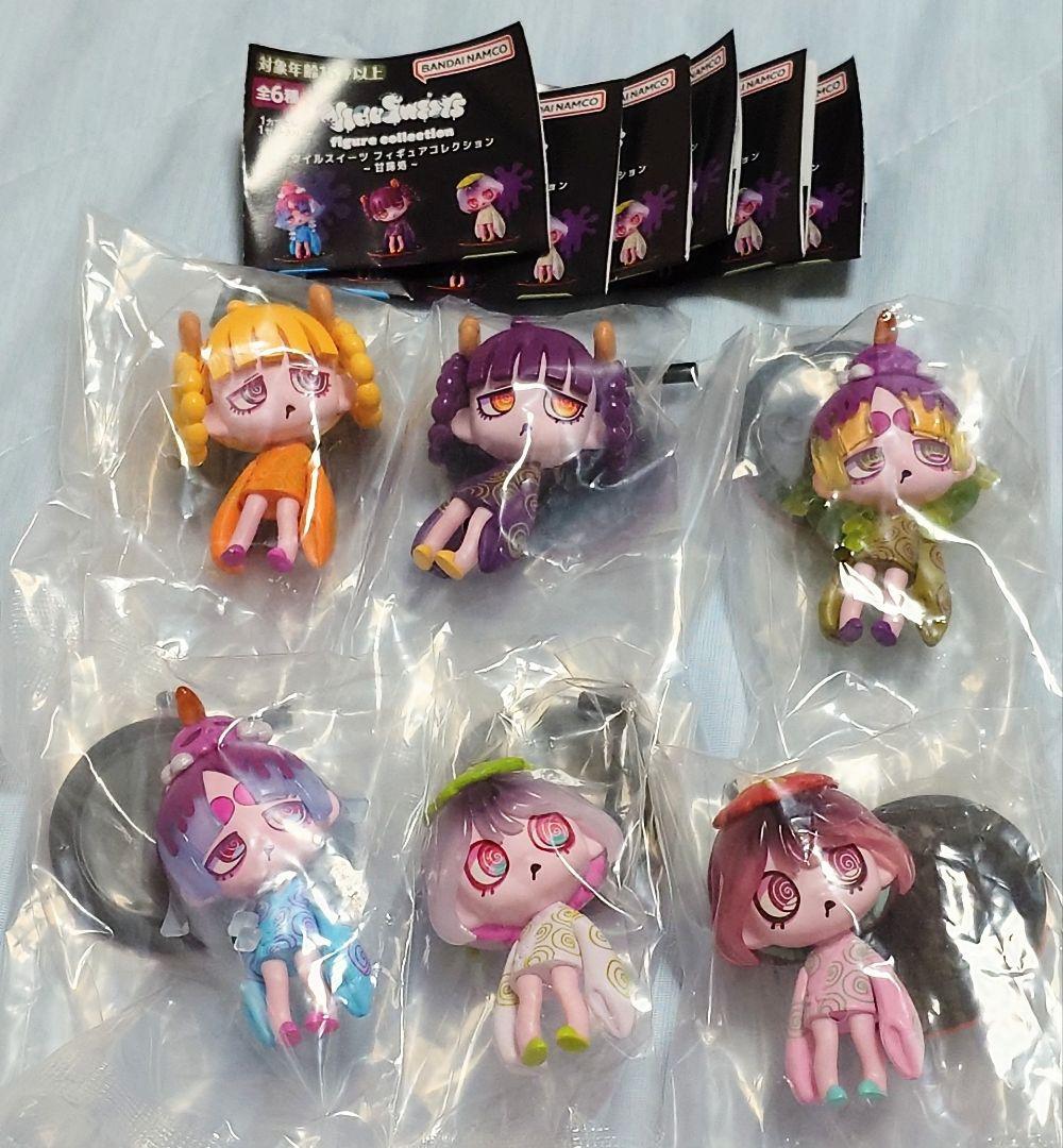 Gacha Wail Sweets Figure Collection: Sweet Shop Full Set of 6