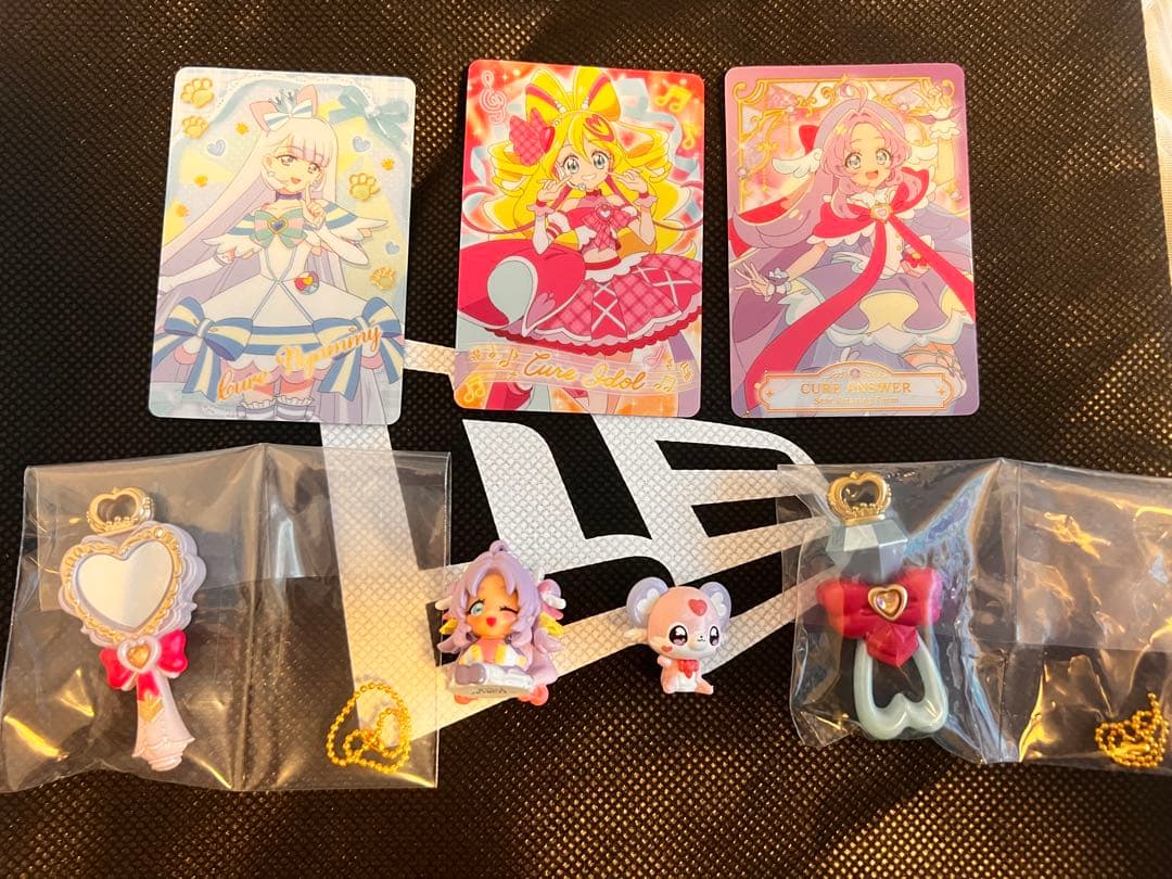 Detective Pretty Cure Miniature Collection Bikkuridama Sparkling Card Set
