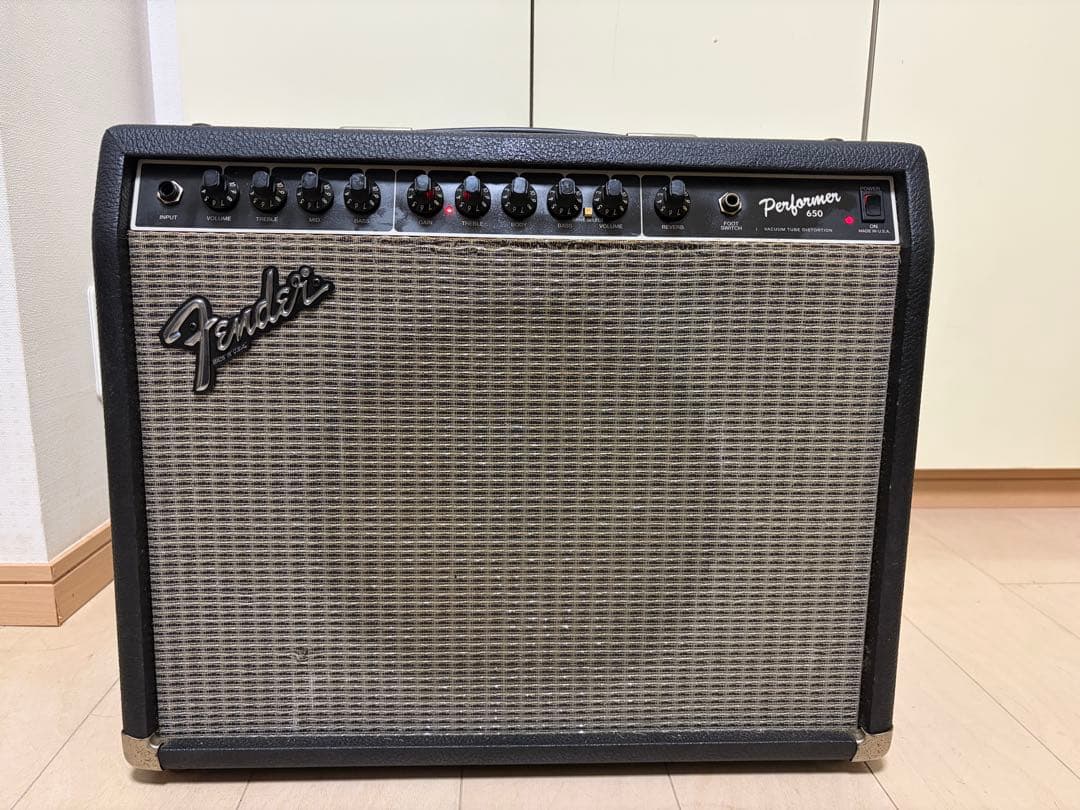 【 稀有 】Fender Performer 650 USA 原装踏板附带