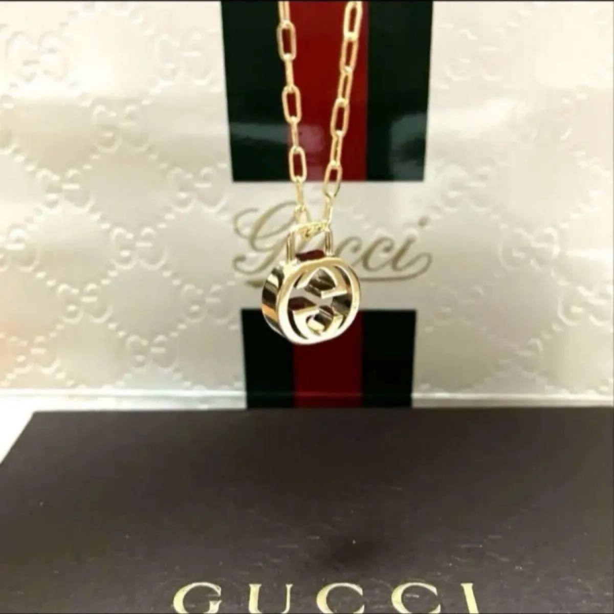 【美品】　早い者勝ち　確実正規品　格安　GUCCI グッチ　ネックレス　アクセ