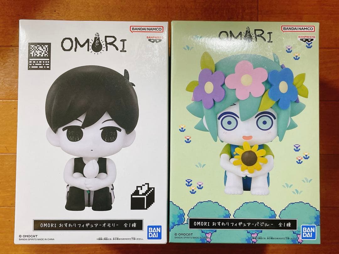OMORI Sitting Figure Omori Basil Unopened Prize Figure