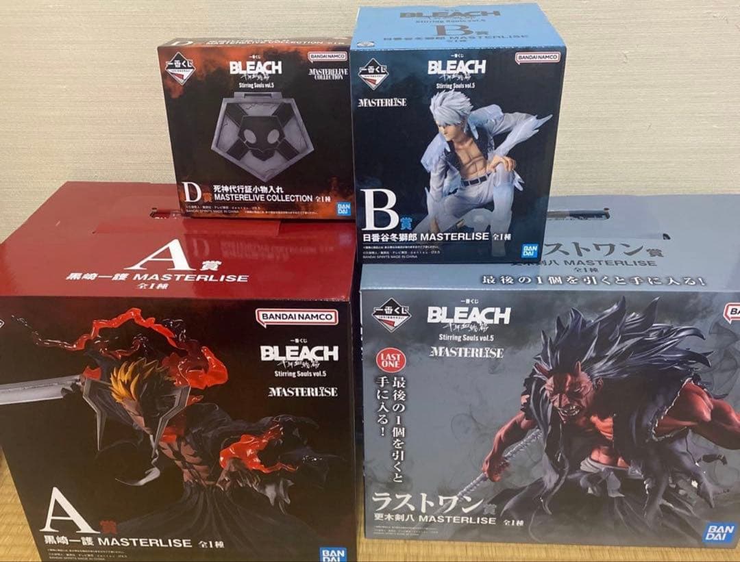 一番くじ BLEACH 千年血战篇 A赏 B赏 D赏最后一只奖 套装