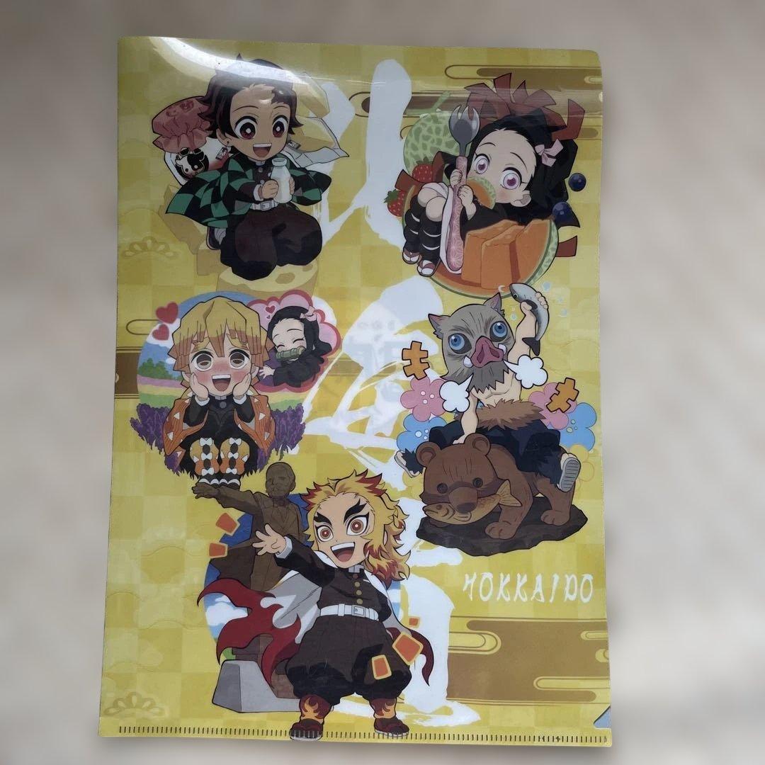 《鬼灭之刃》全集中展 地方限定 透明文件夹 立志篇 北海道 炭治郎 炼狱杏寿郎