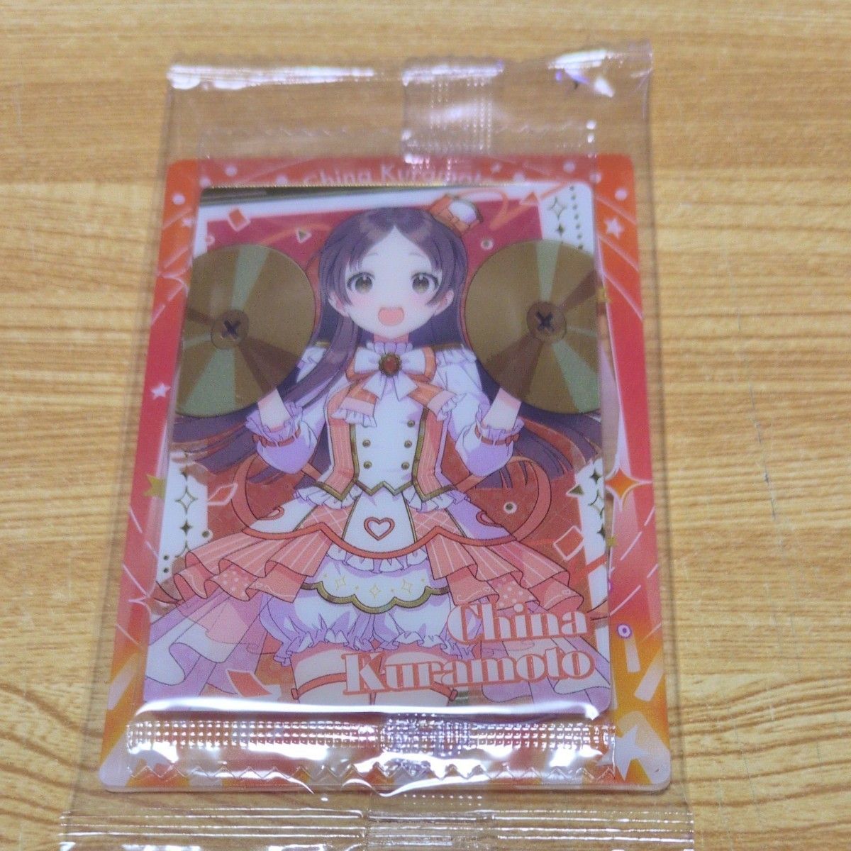 学园偶像大师 卡片与框架 棒状威化饼干 仓本千奈 C