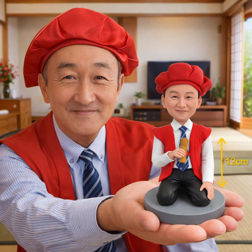 照片定制人偶|逼真肖像玩偶|独一无二的礼物|父亲、祖父、父亲节、生日、六十大寿礼物 热门 手工 高级感 手工制作 长寿 七十岁 七十七岁 八十岁 八十八岁 百岁 纪念