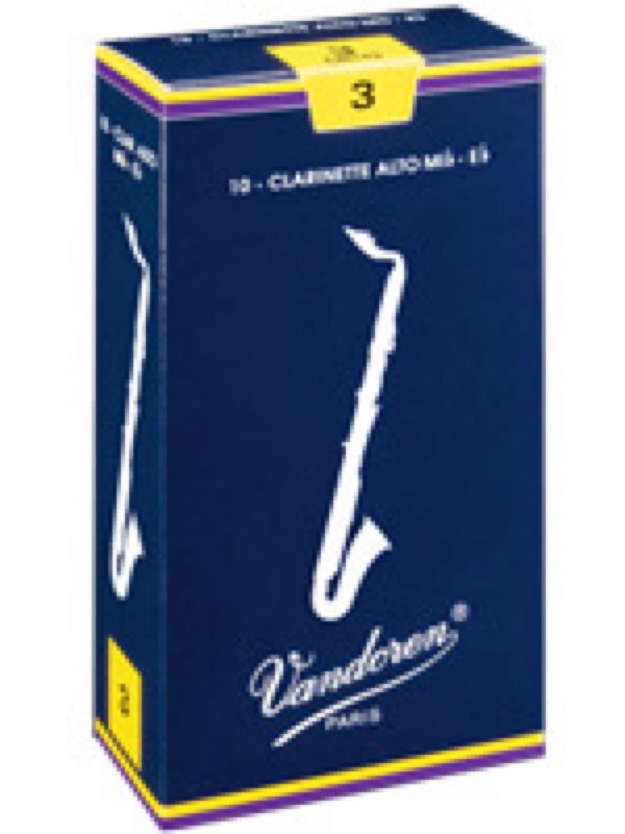 Vandoren 班登伦 中音单簧管哨片 硬度3 10片装
