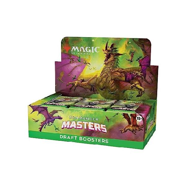 魔术 · 扎扎林《统率者大师》草案 · 助推器英语版24包入MTG treca wizer of the coast D20130000