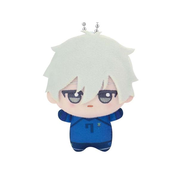 TV Anime Blue Lock Chigurumi Vol.8 Nagi Seishiro Single Item Nagi Seishiro BLUELOCK Strap Capsule Anime Character Goods