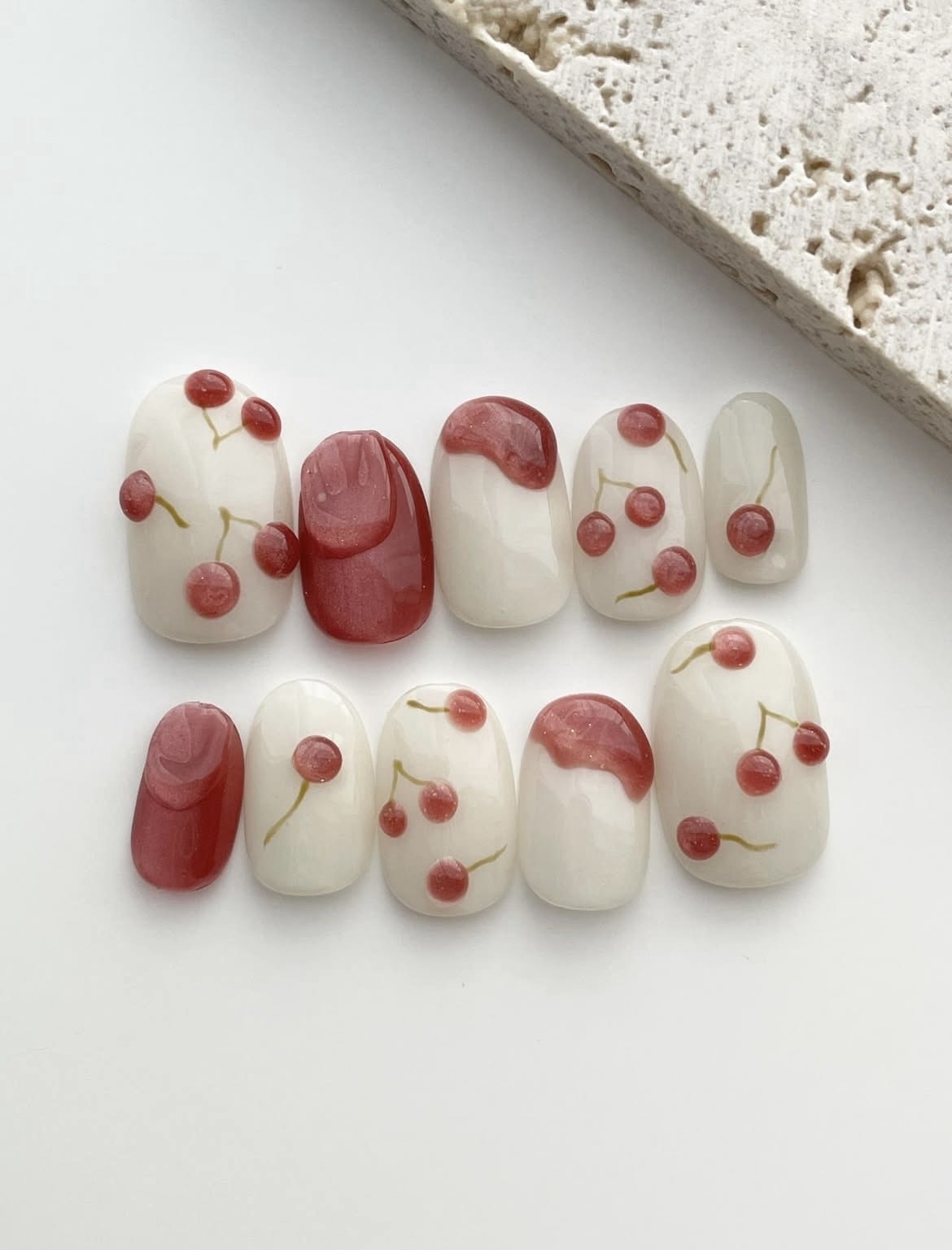 Plump Cherry Nail Tips