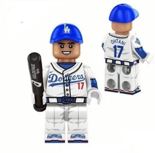 ☆Brand New Unused☆LEGO Compatible Shohei Ohtani Dodgers MLB Major League Baseball Player