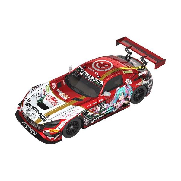 1/43 Hatsune Miku GT Project Mercedes-AMG Team GOOD SMILE 2019 SUZUKA 10HOURS Ver. [Restock] (Pre-painted Diecast Car)