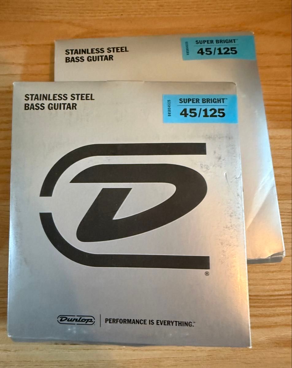 【5弦】【2个套】Dunlop Super Bright Stainless Steel基弦