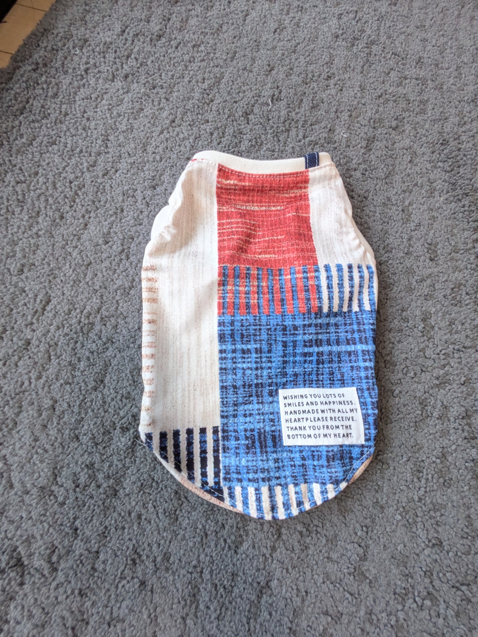 狗狗服装！M码！休闲背心