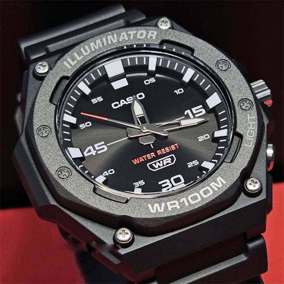 卡西欧数字手表 全新 海外版 全新 黑色 男士Tough系列 CASIO