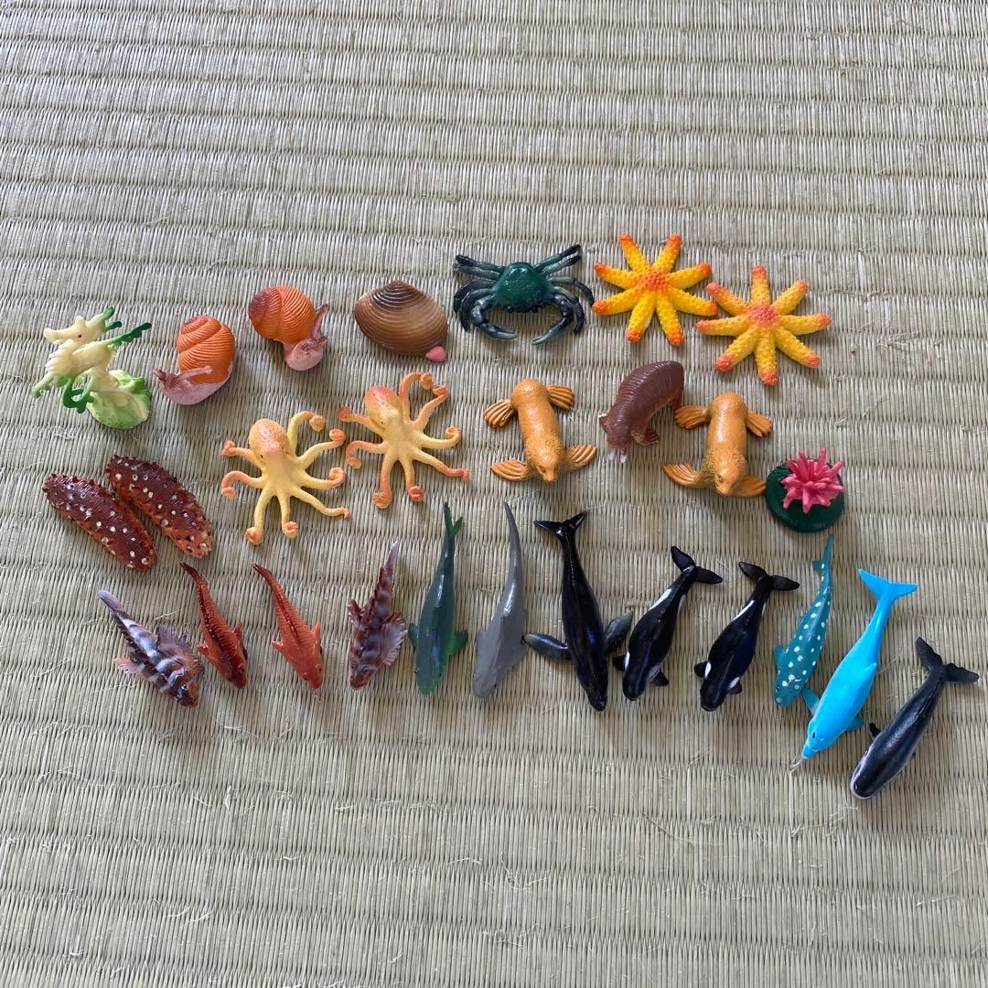 Marine Life Miniature Figure Bulk Set
