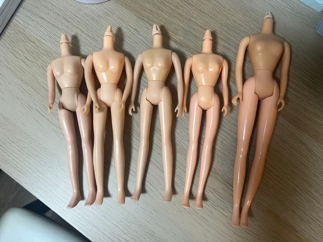 Rika-chan Doll Base Body 5-Piece Set