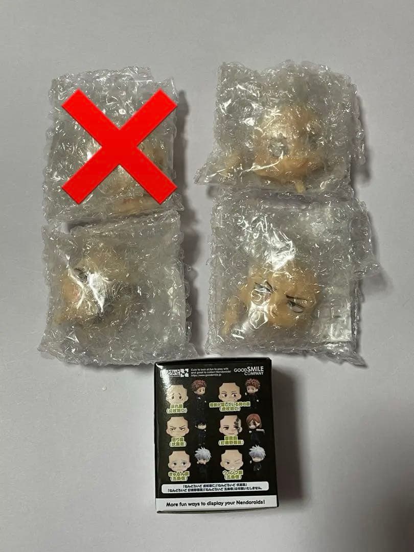 咒术回战 Nendoroid 互换脸配件 虎杖悠仁 伏黑惠 钉崎野蔷薇