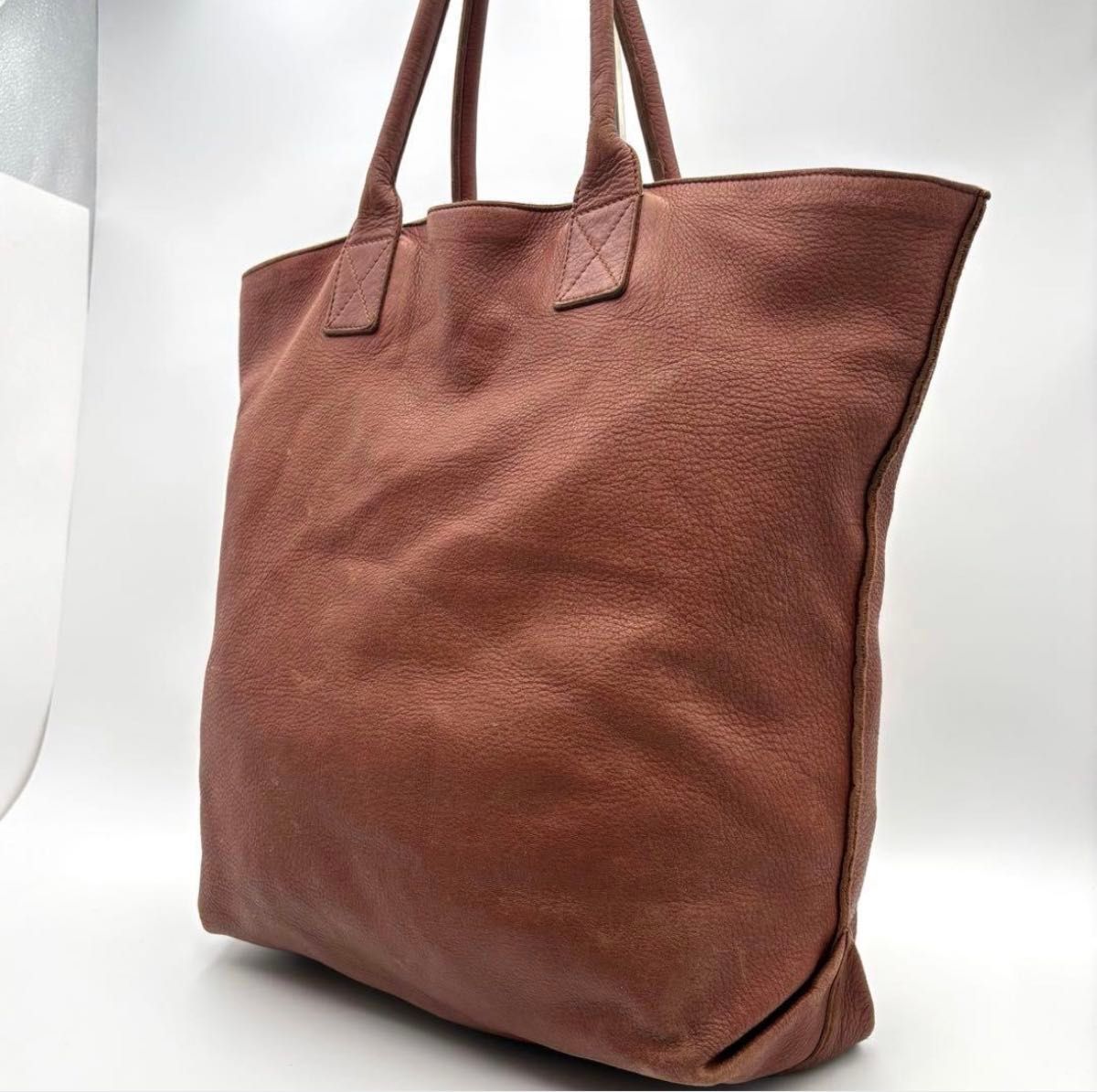 Bottega Veneta 博特加·韦内塔 托特包 单肩 商务 男女通用 A4 收纳 皮革 男女通用