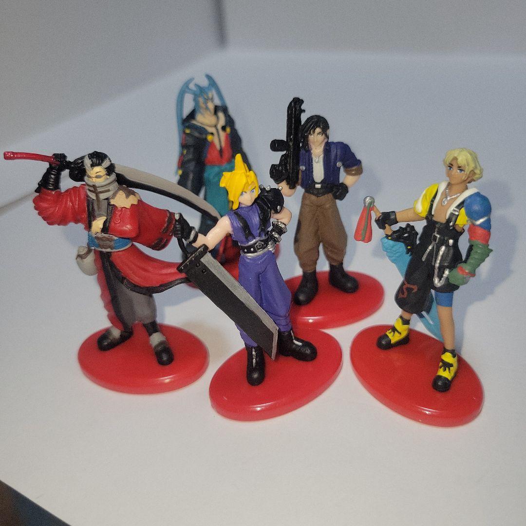 FINAL FANTASY Mini Figure 5-Piece Set ★ Full Color Realistic Version