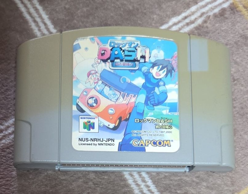 NINTENDO64 Mega Man Legends: The Steel Adventure Spirit-Software only