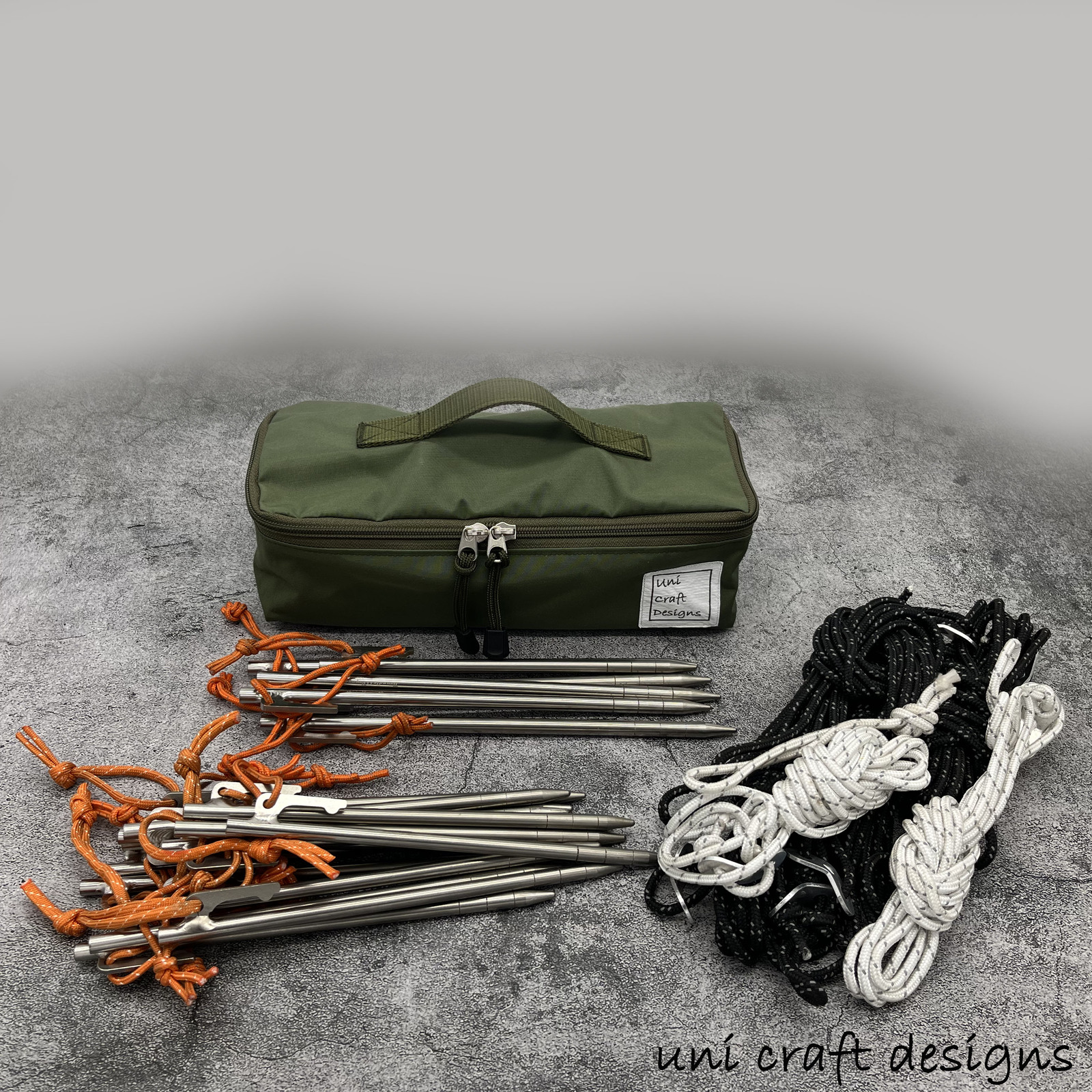 Peg Carry ~25CM 军绿色 防水TC面料