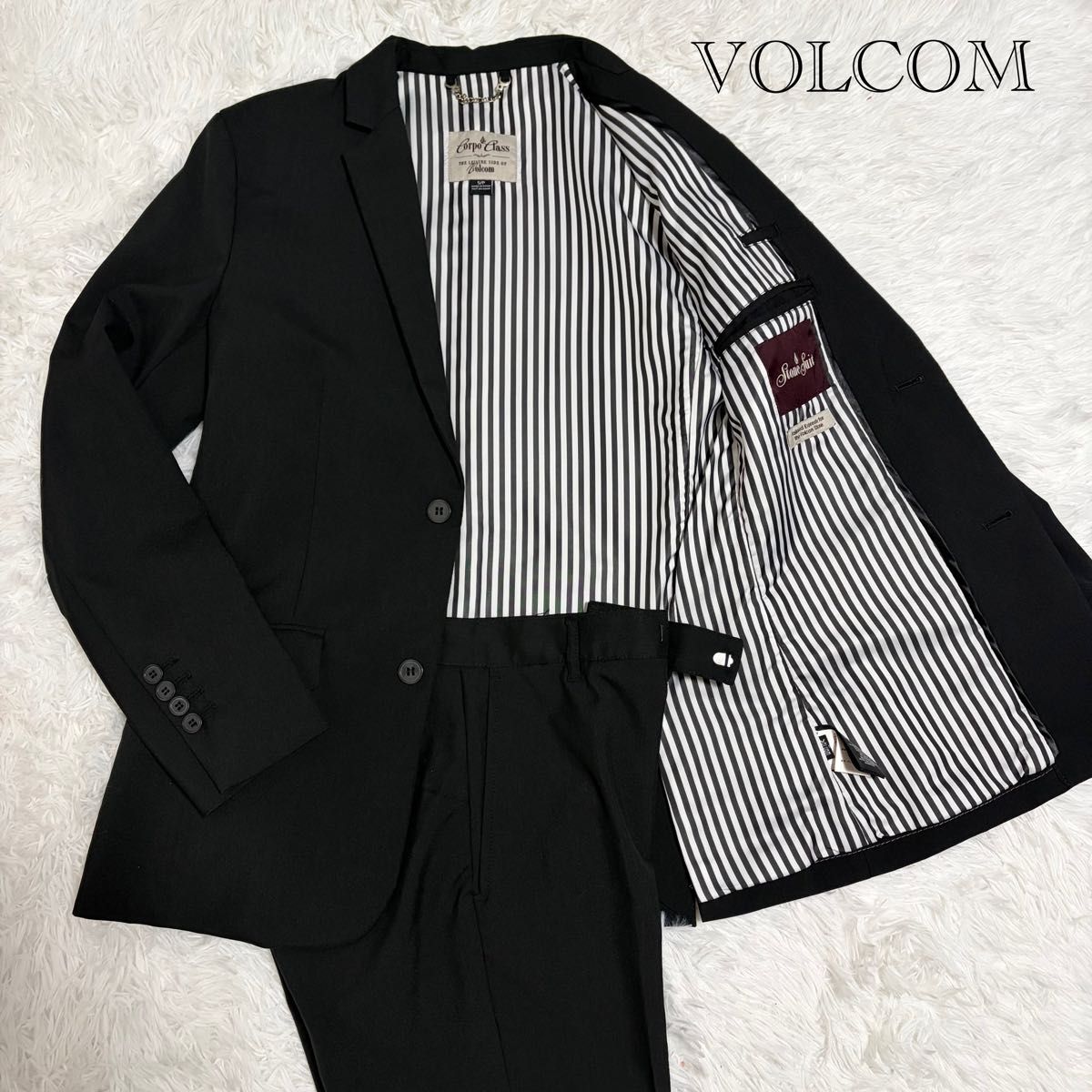 VOLCOM VOLCOM VOLCOM套装stone suit里地总柄条纹刺绣S