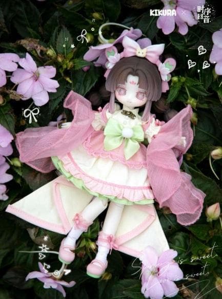 WOWLOI Jijikai On KIKURA Spring Equinox Sakura Natural Seasonal Healing Doll