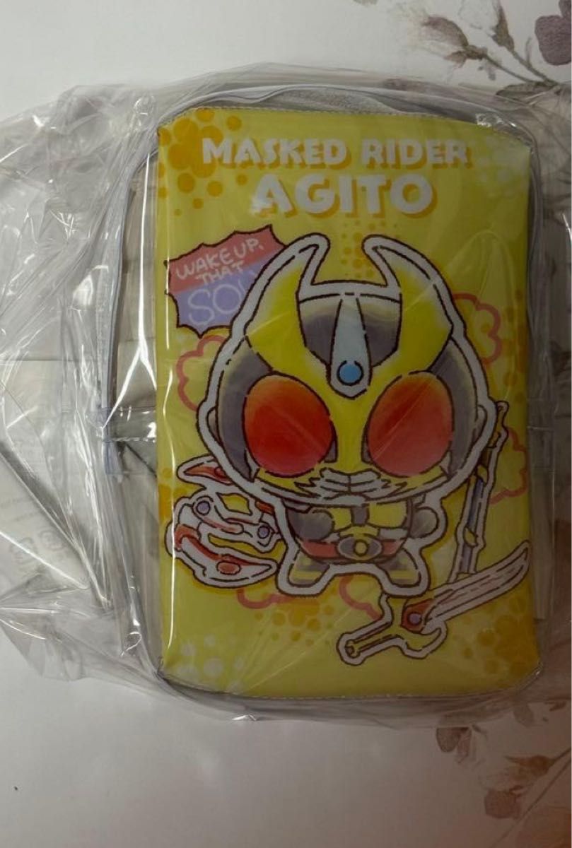 假面骑士商店  pastel变身毛绒挂件透明收纳袋 假面骑士Agito
