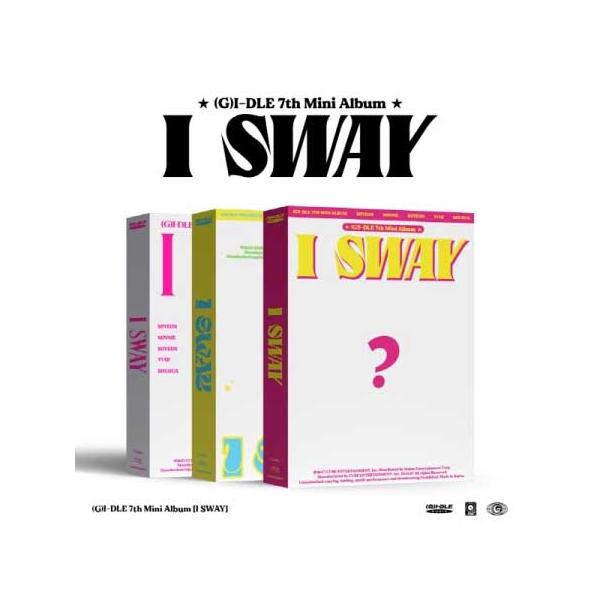 【7月9日韩国发售】【三款套装】【初回限定无海报仅CD】(G)I-DLE 姜丹尼尔 I SWAY 第七张迷你专辑 韩版 免运费