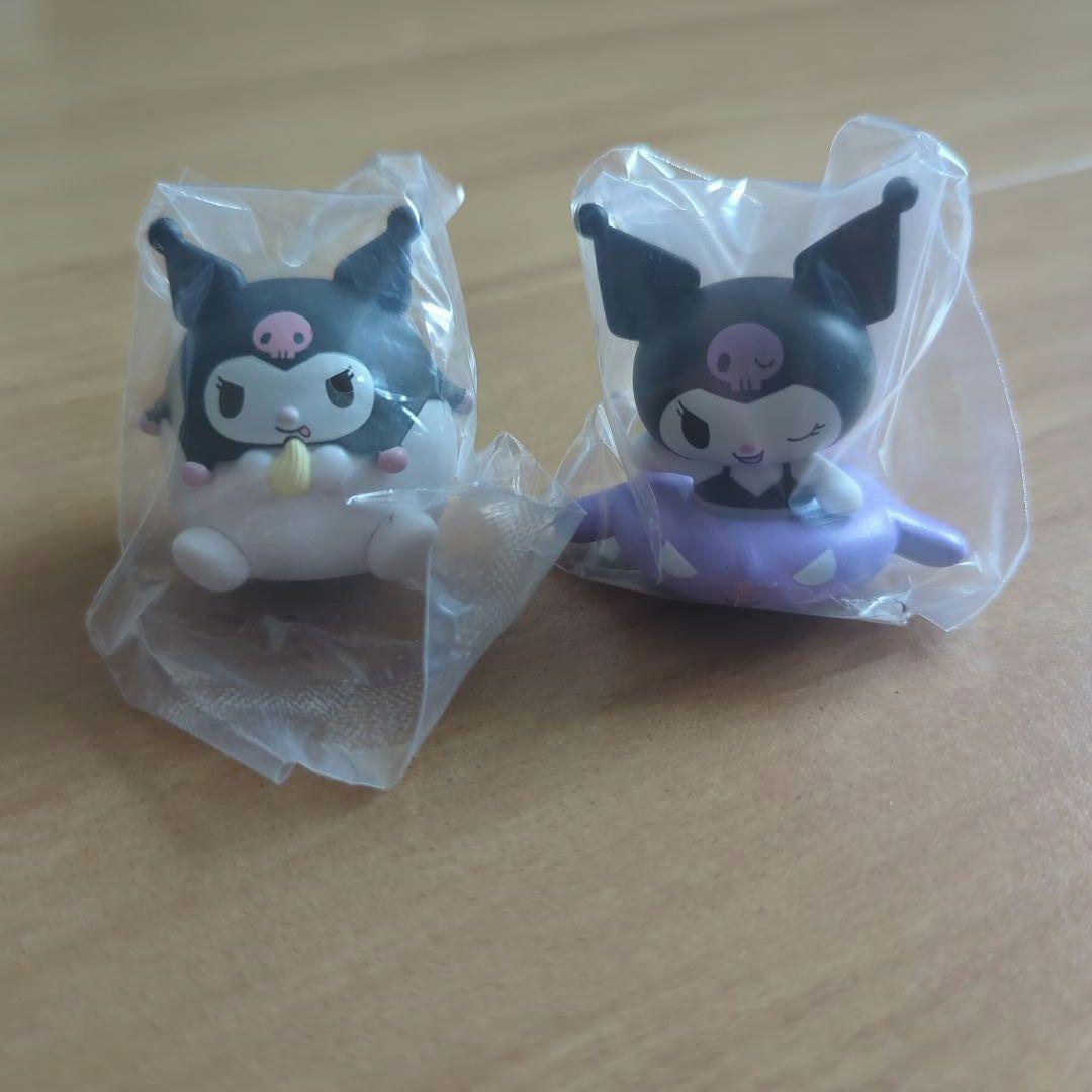 Sanrio Cromy Mini Figure 2-Piece Set (Overeating and Pool Time Together)