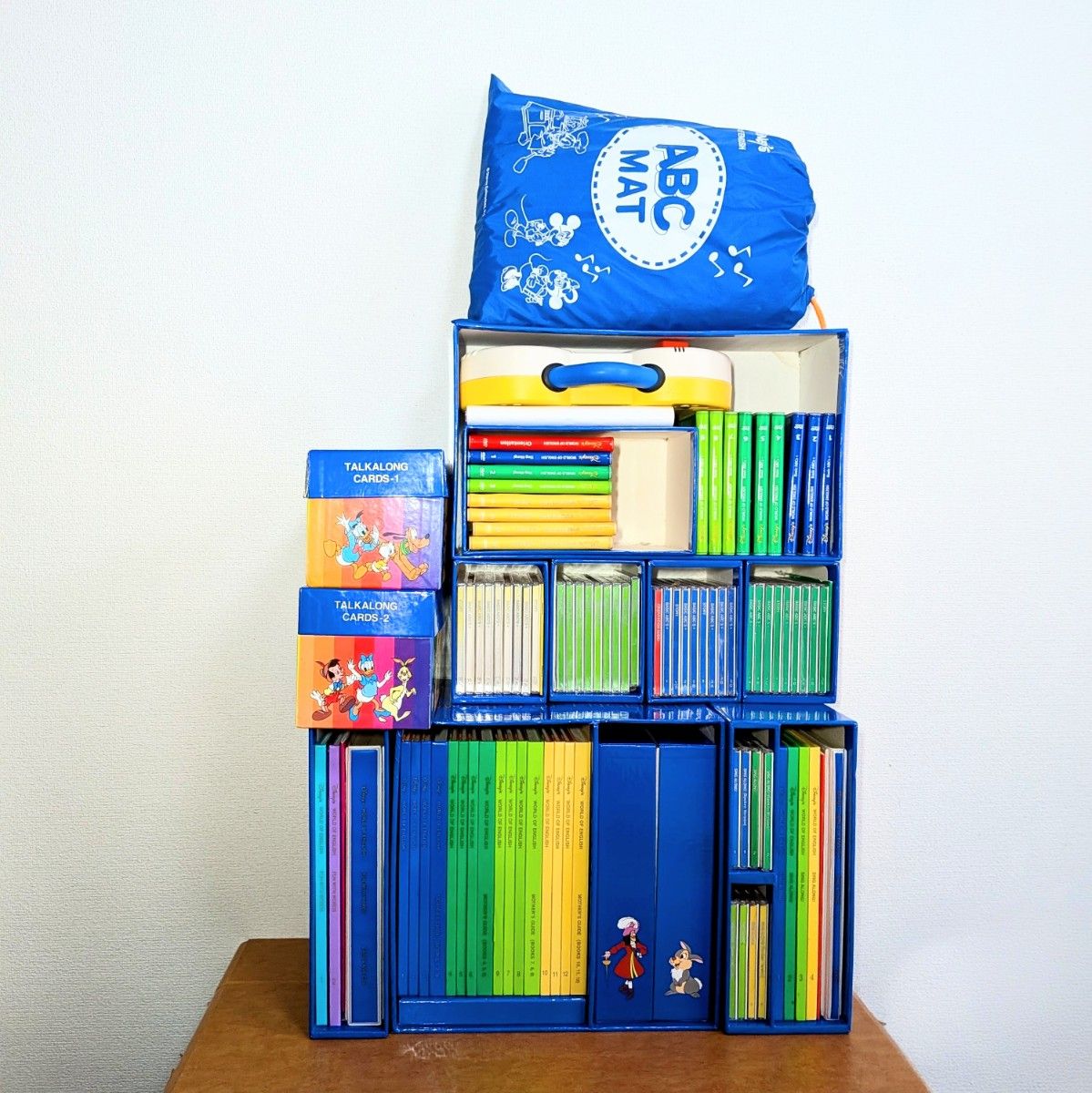 ディズニー英語システム DWE メインプログラム フルセット ABC MAT付き【バラ売り可能】