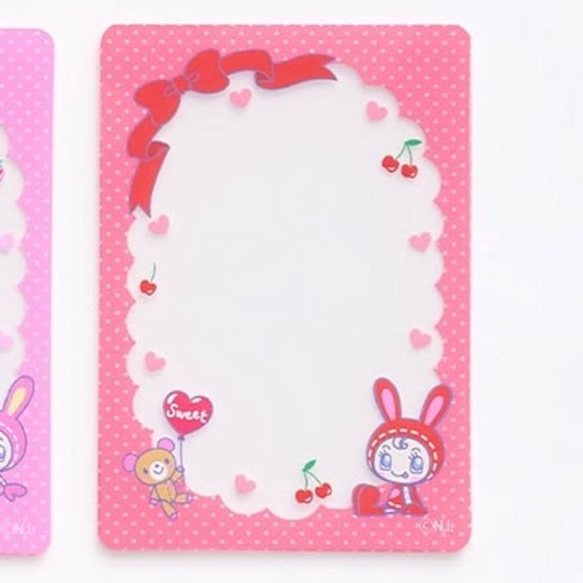 Narumiya Happy Park Colorful Hard Card Case Ver. 2 “Berie-chan” Red