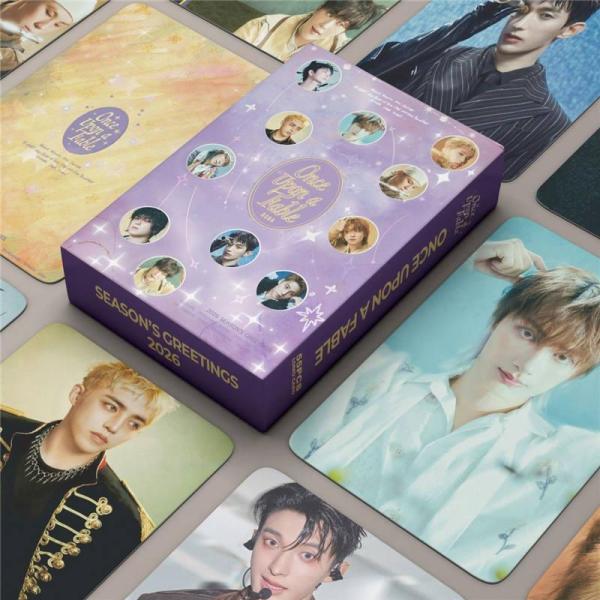 Seventeen商品相片卡55张套装traka Seventeen照片全员相片卡K-POP韩国偶像2026 Once Upon a Fable应援小卡SVT
