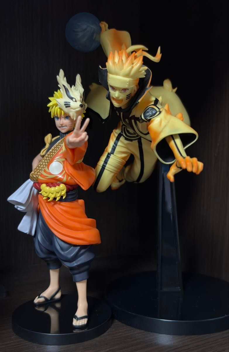 NARUTO 漩涡鸣人 手办 2种套装