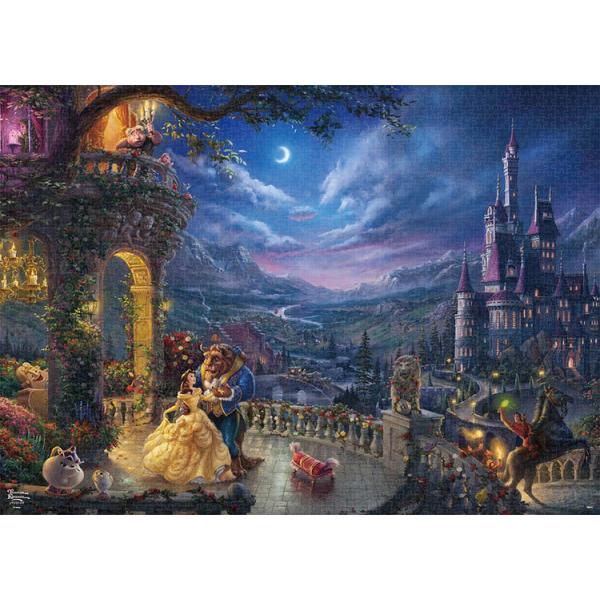 拼图2000件Beauty and the Beast Dancing in the Moonlight美女与野兽TEN-D2000-632