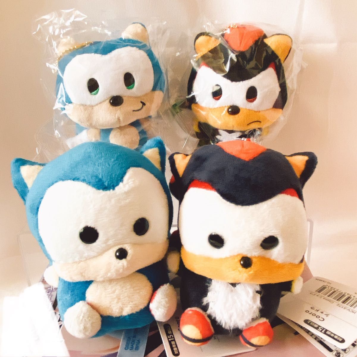 シャドウ　ソニック ソニックザヘッジホッグ SONIC FRIENDS ぬいぐるみ　コーロ　cooro 日本限定　セガストア限定