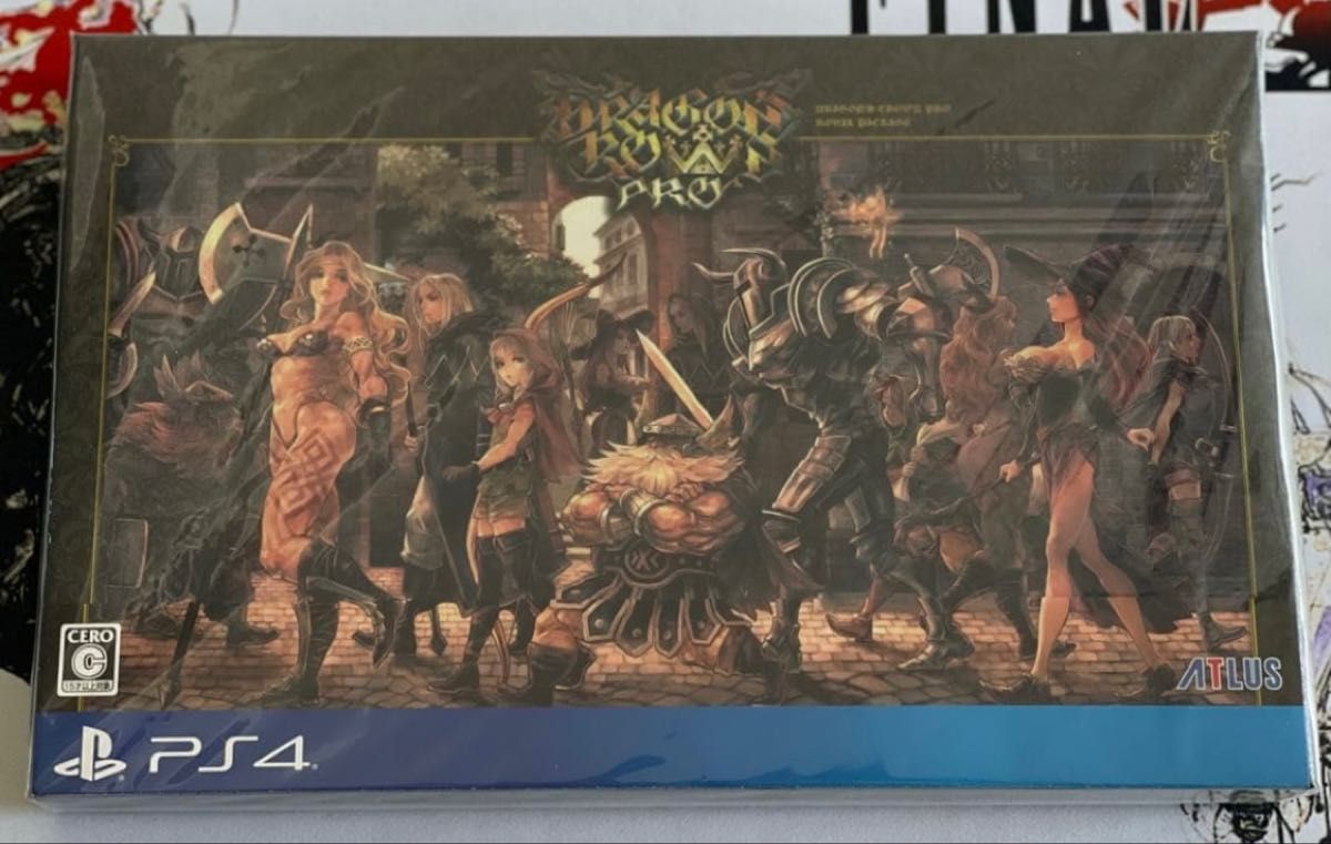 【全新未使用・极美品】PS4龙之皇冠 Pro 皇家套装