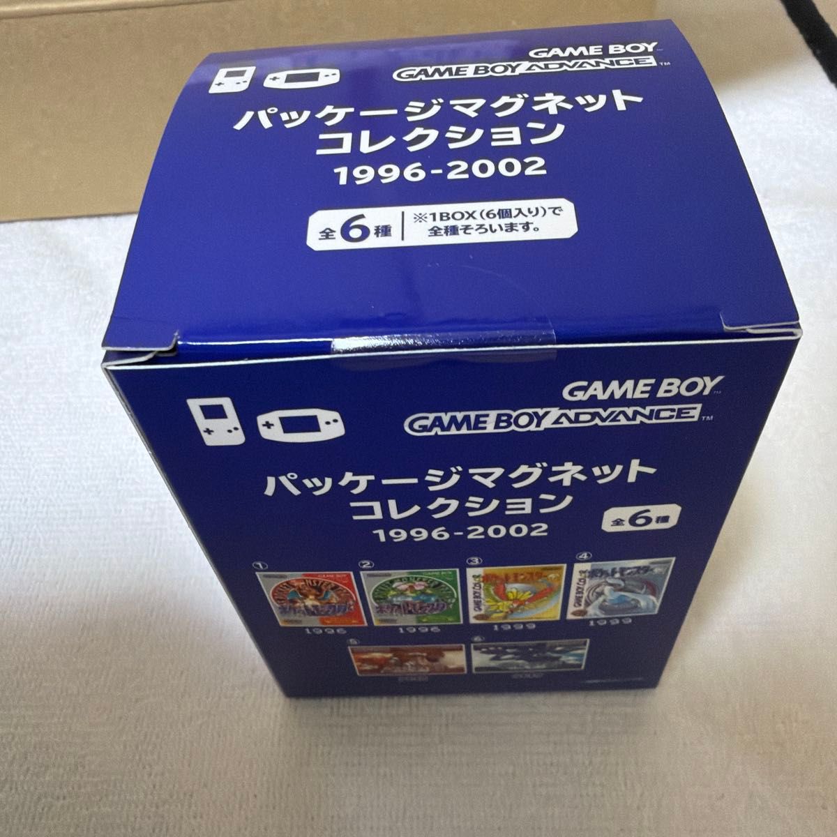宝可梦 包装磁铁收藏系列 1996-2002 全6种套装