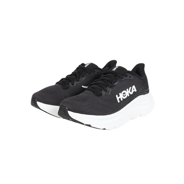 HOKA（女士）跑步鞋 慢跑鞋 克里夫顿11 宽版 黑白 1177539-BWHT 运动鞋 训练