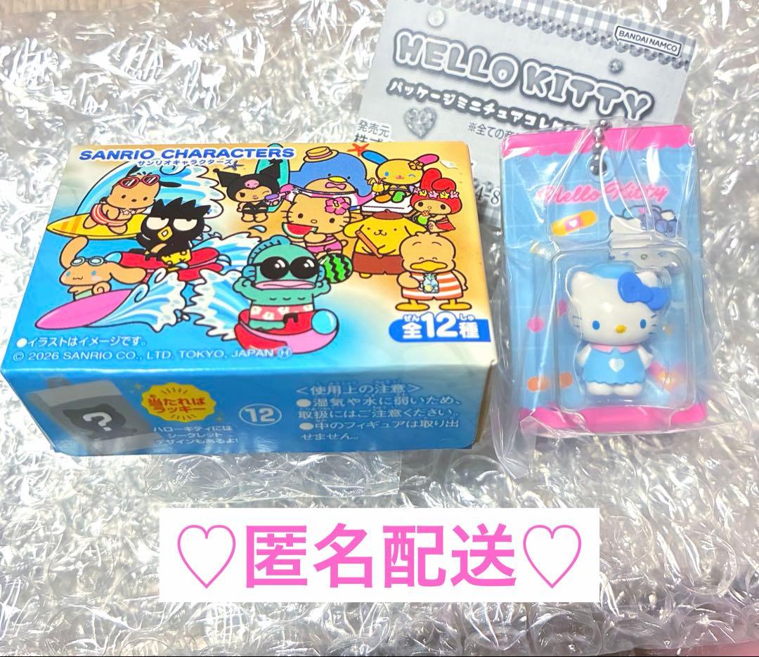 Hello Kitty Chocolate Box Figure Package Miniature Collection Nurse