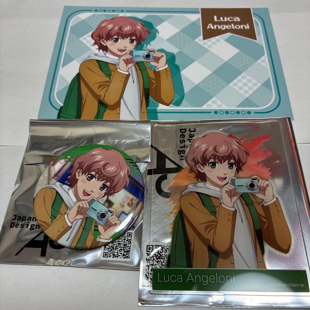 Macross Asakusa Super Dimension Study Tour Can Badge Akka Bonus Luka