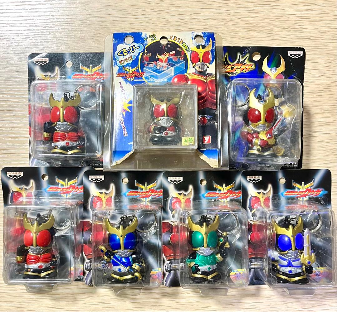 假面骑士Kuuga Agito 当时物套装 Bandai 一番赏 限定品全收集